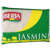 Iberia paquete frontal de 10 lb mostrando la marca y ventaja de almacenamiento prolongado