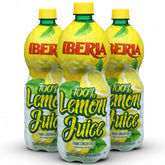 Iberia botella frontal pack de tres botellas mostrando tamaño y diseño práctico