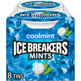 Ice Breakers lata frontal mostrando diseño y frescor instantáneo
