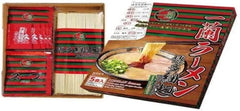 Ichiran empaque frontal del producto mostrando nombre y condimentos para preparar ramen