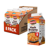 Idahoan carton frontal mostrando el empaque y facilidad de preparación