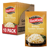 Idahoan frente del empaque mostrando el producto y conveniencia