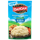 Idahoan frente del empaque mostrando pack de 12 y conveniencia