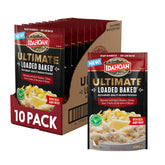 Idahoan paquete frontal mostrando diseño y ventaja de conveniencia
