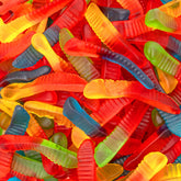 ILIKE! bolsa frontal de 2 lb de gominolas gusanos ideal para fiestas