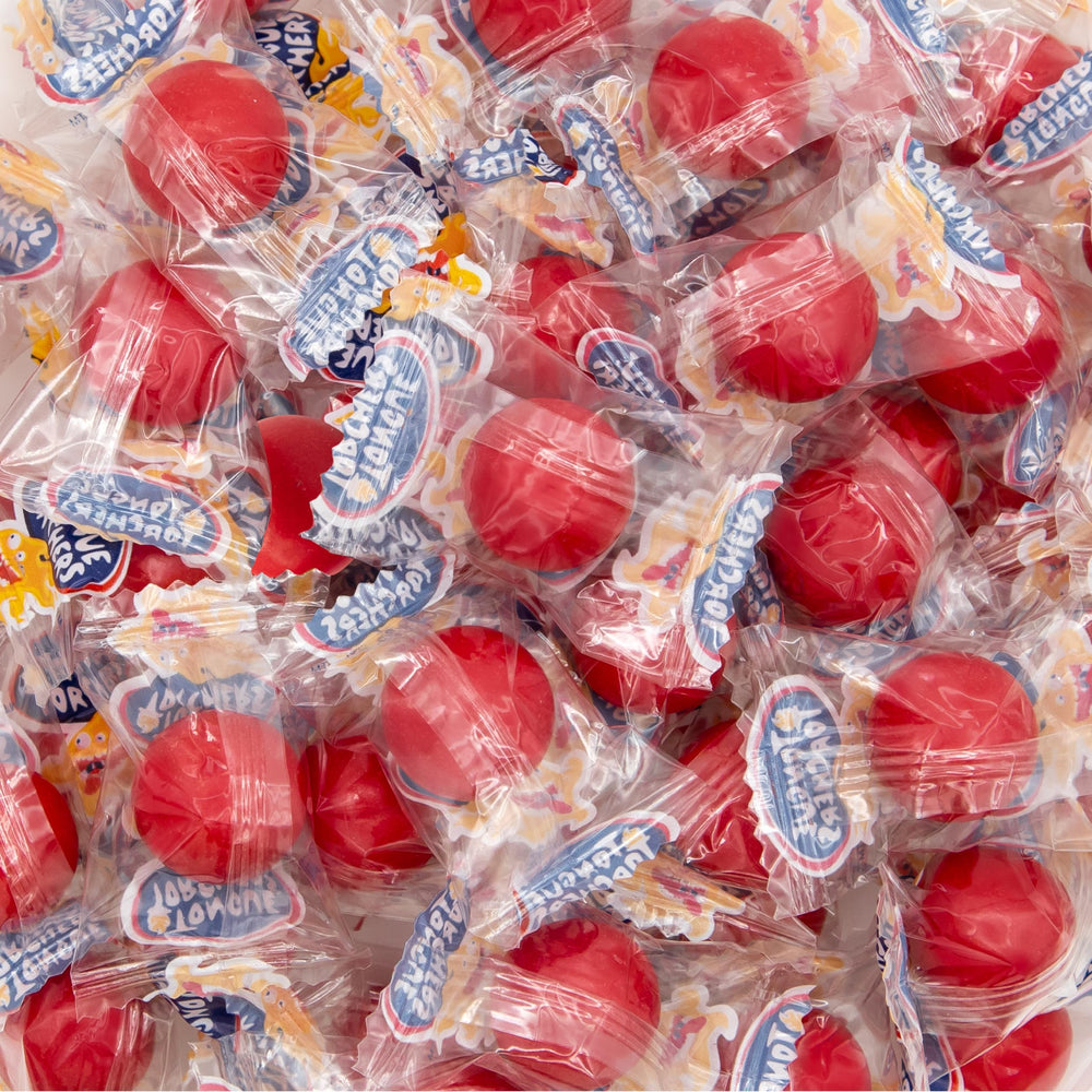 ILIKE! bolsa frontal de Jawbreakers mostrando presentación a granel y conveniencia