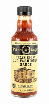 ILIOS Peter Lugar salsa bistec botella frontal para realzar carnes