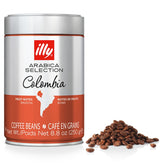 illy paquete frontal de 250 g mostrando marca y diseño, conveniencia y frescura