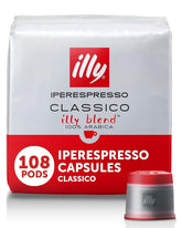 illy caja frontal Classico mostrando diseño y conveniencia