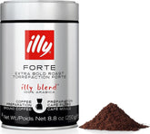illy empaque frontal 8.8 oz mostrando diseño claro y conveniencia
