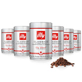 Paquete illy Classico 250 g frente que muestra la marca y diseño, garantiza calidad.
