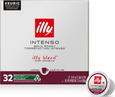 illy front packaging mostrando 32 cápsulas y diseño claro
