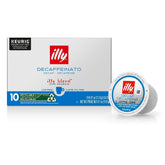 illy cápsula Classico Decaf frente mostrando diseño y conveniencia