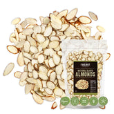 I'm A Nut empaque frontal de almendras laminadas, conserva frescura