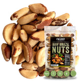 I'm A Nut paquete frontal mostrando nueces de Brasil y resealable