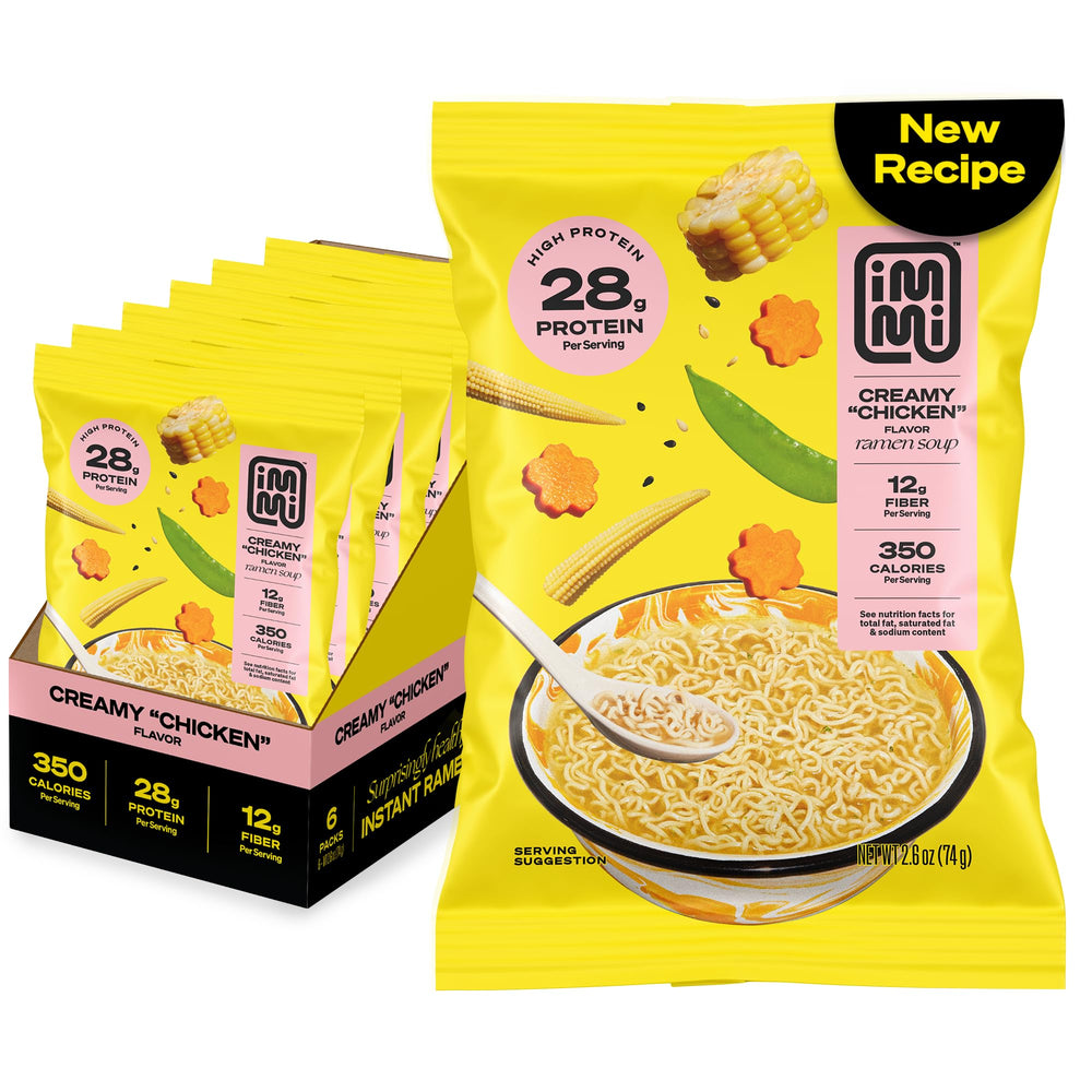immi envase frontal mostrando el diseño y beneficios nutricionales