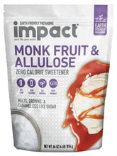 impact paquete frontal mostrando 4 lb y beneficio de sustitución 1 a 1