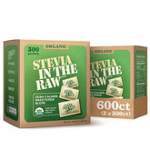 IN THE RAW caja frontal con 2 packs de 300 sobres para uso doméstico