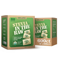 IN THE RAW caja frontal con 2 packs de 300 sobres para uso doméstico