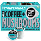 Incredibrew frente del empaque mostrando cápsulas reciclables y beneficio de conveniencia