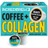 Incredibrew vista frontal de la caja de cápsulas mostrando diseño y cantidad
