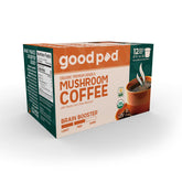 INDEPENDENCE COFFEE CO. envase frontal goodPOD destacando diseño y beneficios
