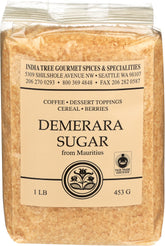 India Tree empaque frontal de la bolsa de 16 oz mostrando marca y producto