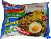 Indomie caja frontal BBQ Chicken mostrando 30 bolsas y conveniencia