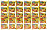 Indomie frente del empaque mostrando pack de 30 sobres y beneficio de almacenamiento práctico