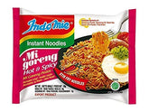 Indomie vista frontal del paquete mostrando marca y sabor picante