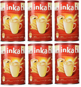 Inka Corp lata frontal de Kawa Zbozowa mostrando etiqueta y sellado, conserva frescura