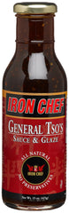 IRON CHEF frasco frontal mostrando etiqueta y textura densa, ideal para glasear