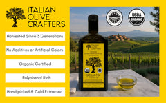 Italian Olive Crafters recolección manual de aceitunas en Sicilia, origen auténtico