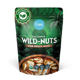 It's Good Energy empaque frontal mostrando nueces de Brasil orgánicas y sello natural
