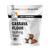 It's Just! paquete frontal mostrando 4 lb y beneficios sin alérgenos