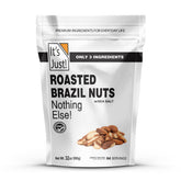 It's Just! empaque frontal de nueces de Brasil 2 lb mostrando tamaño y marca, ideal para almacenamiento