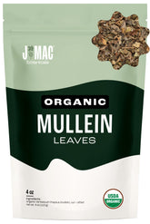J Mac Botanicals paquete frontal mostrando presentación resellable y conveniencia