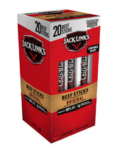 Jack Link's empaque frontal mostrando 20 sticks y conveniencia