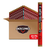 Jack Link's paquete frontal mostrando 20 palitos y conveniencia