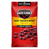 Jack Link's frente del paquete teriyaki 8 oz mostrando tamaño y marca