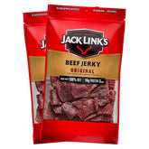 Jack Link's vista frontal del paquete mostrando diseño y tamaño práctico