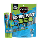 Jack Link's MrBeast frente del paquete mostrando diseño y cantidad