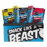 Jack Link's MrBeast pack frontal mostrando 9 unidades y conveniencia