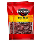 Jack Link's frente del empaque mostrando diseño y beneficio listo para comer