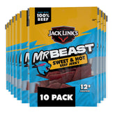 Jack Link's MrBeast empaque frontal mostrando diseño y conveniencia