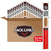 Jack Link's empaque frontal mostrando 20 palitos y beneficio de proteína