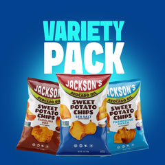 Jackson's bolsa individual abierta con chips listas para servir