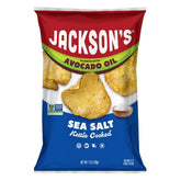 Jackson's paquete frente mostrando diseño y sello de calidad