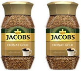 Jacobs Cronat Gold frasco frontal mostrando etiqueta clara y conservación del aroma