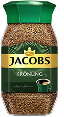 Jacobs Kronung taza en ambiente casero listo para disfrutar rápidamente